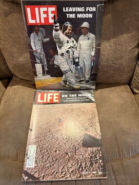 1969 LIFE Magazine Apollo 11 Moon Landing Set Neil Armstrong NASA